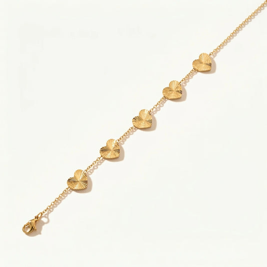 Radiant Heart Bracelet