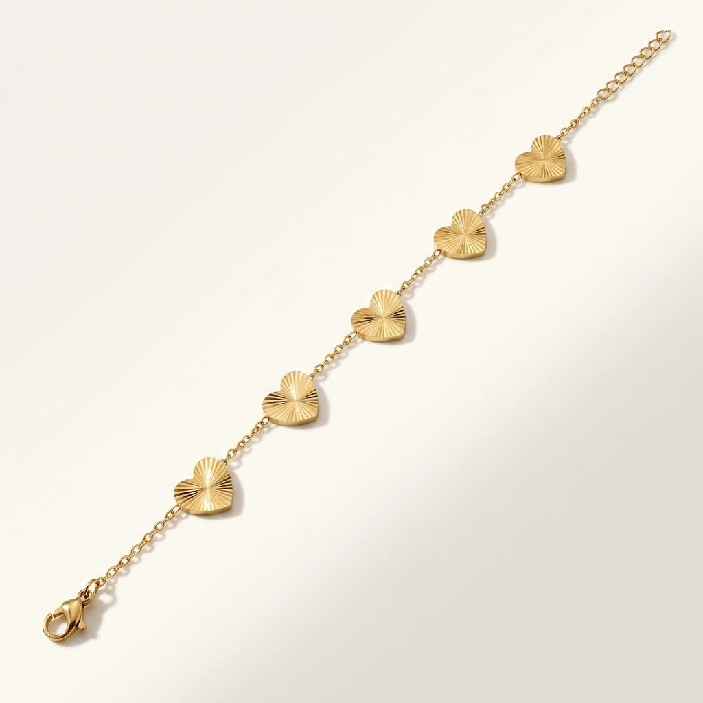 Radiant Heart Bracelet