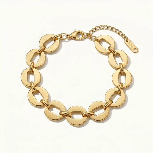 Solene Disc Bracelet