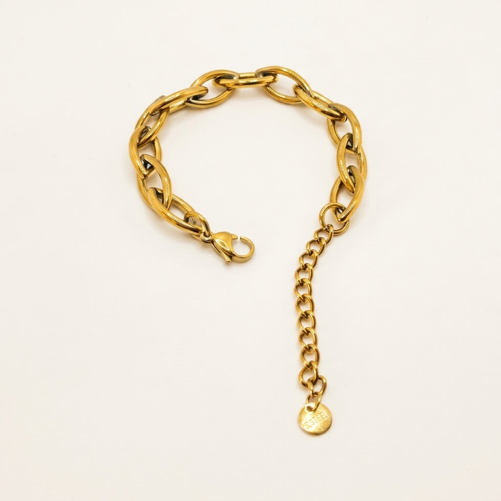 Statement Link Bracelet