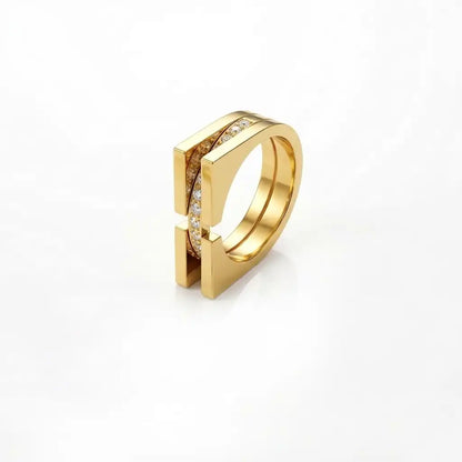 Axis Pave Ring