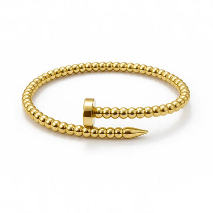 Beaded Nail Bracelet