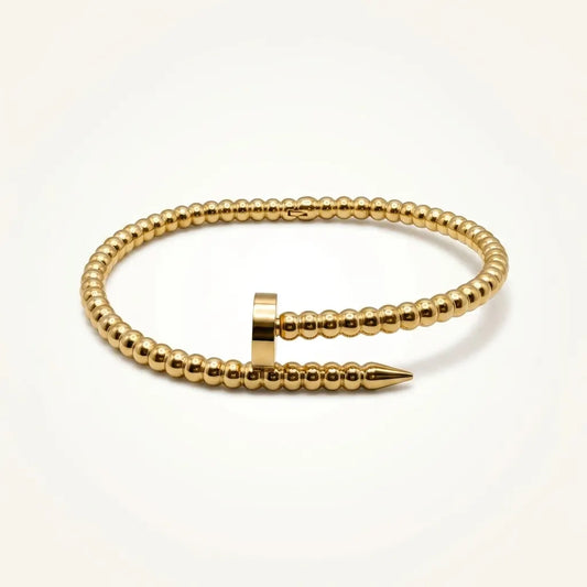 Beaded Nail Bracelet