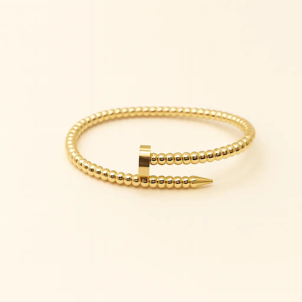 Beaded Nail Bracelet