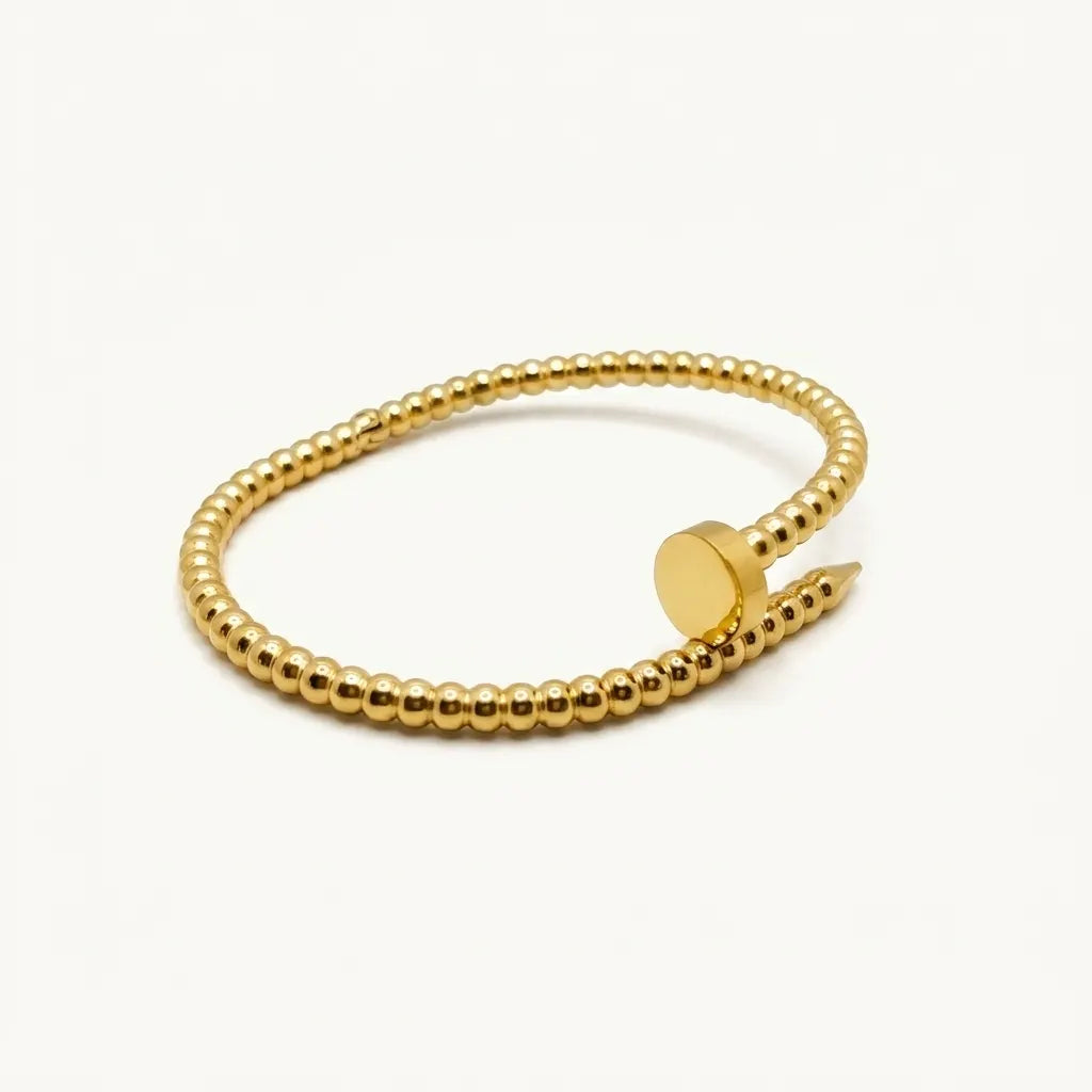 Beaded Nail Bracelet
