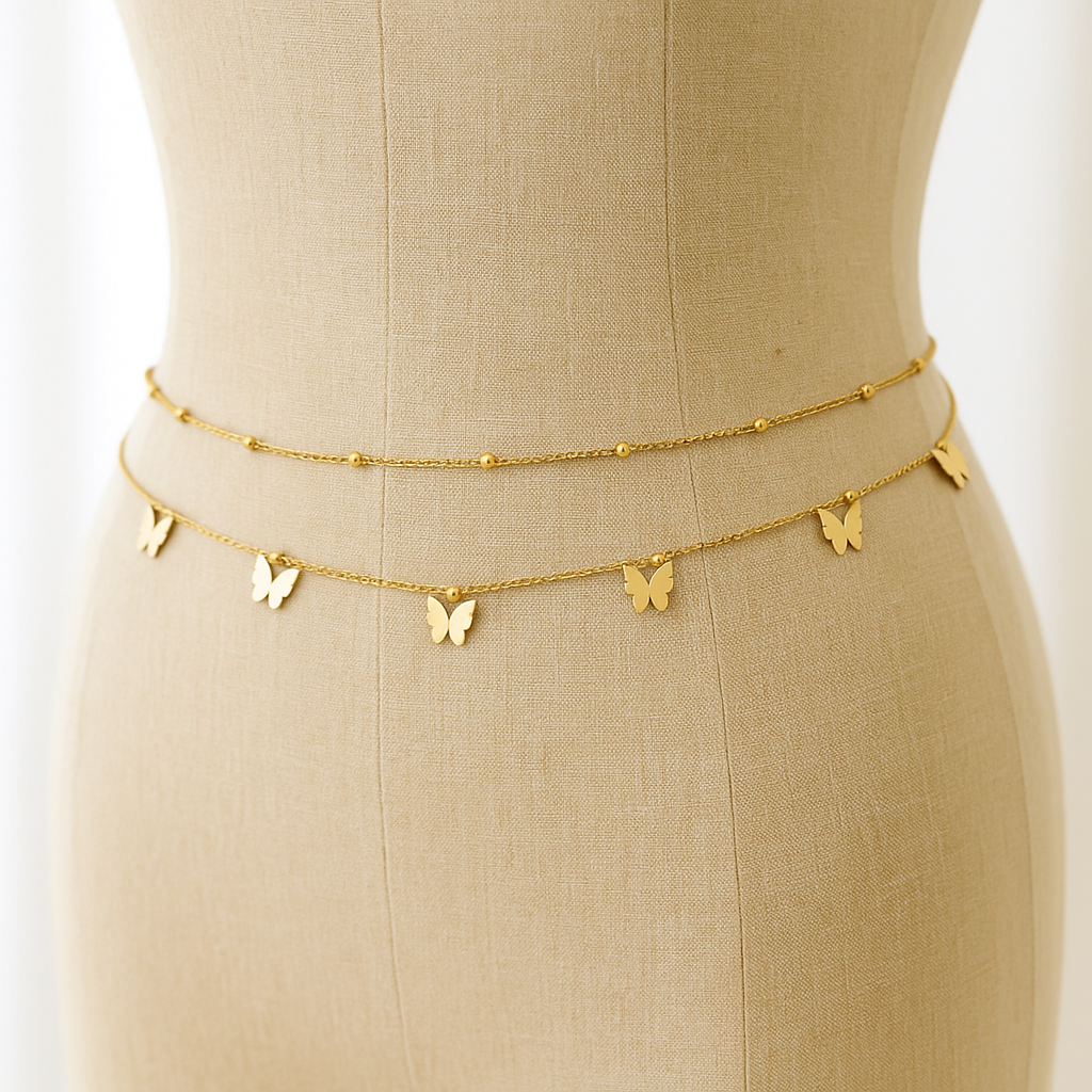 Celeste Crystal Waist Chain