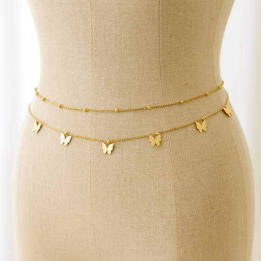 Celeste Crystal Waist Chain