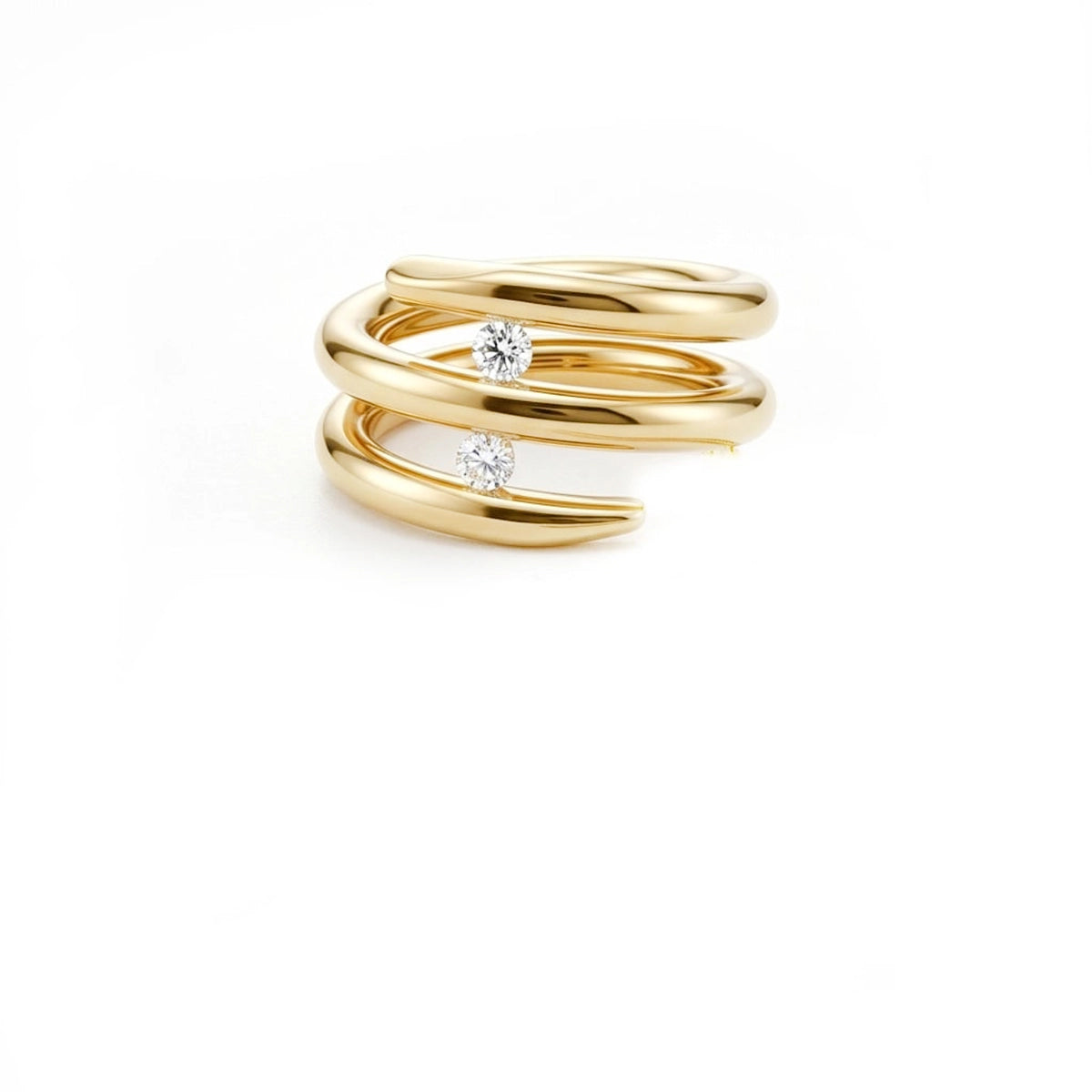 Dual Wrap Crystal Ring