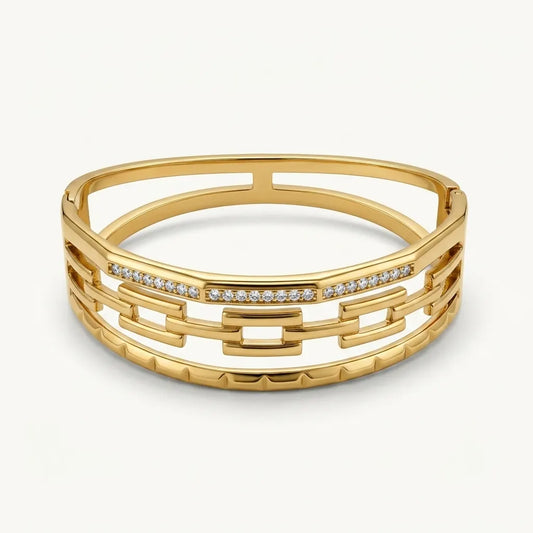 Gridline Stack Bracelet