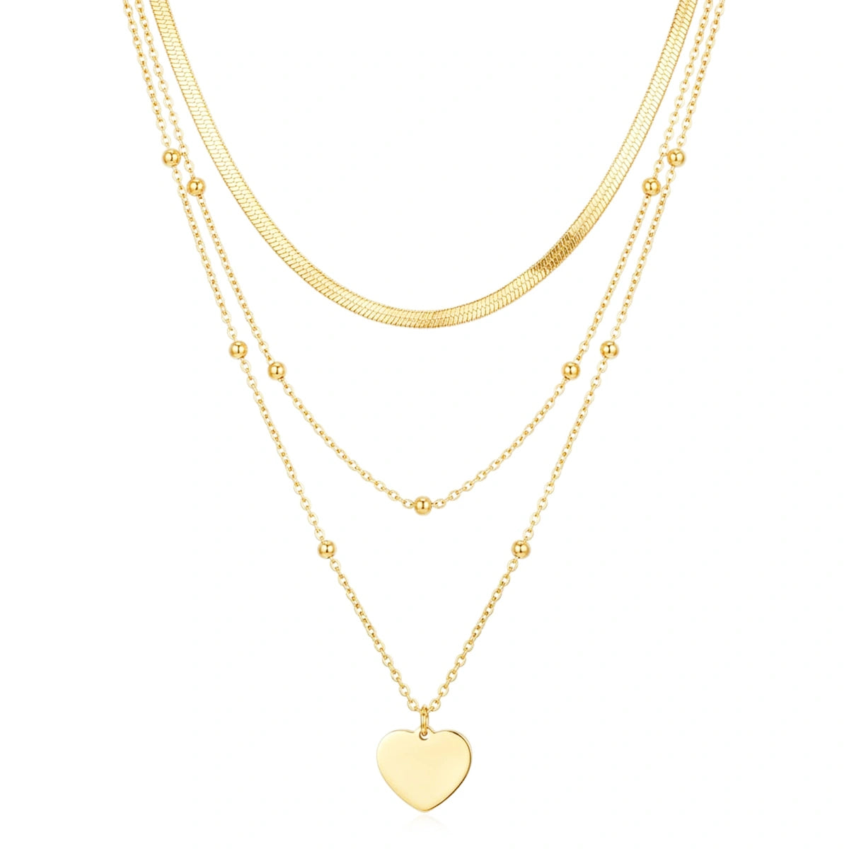 Heart Layered Necklace