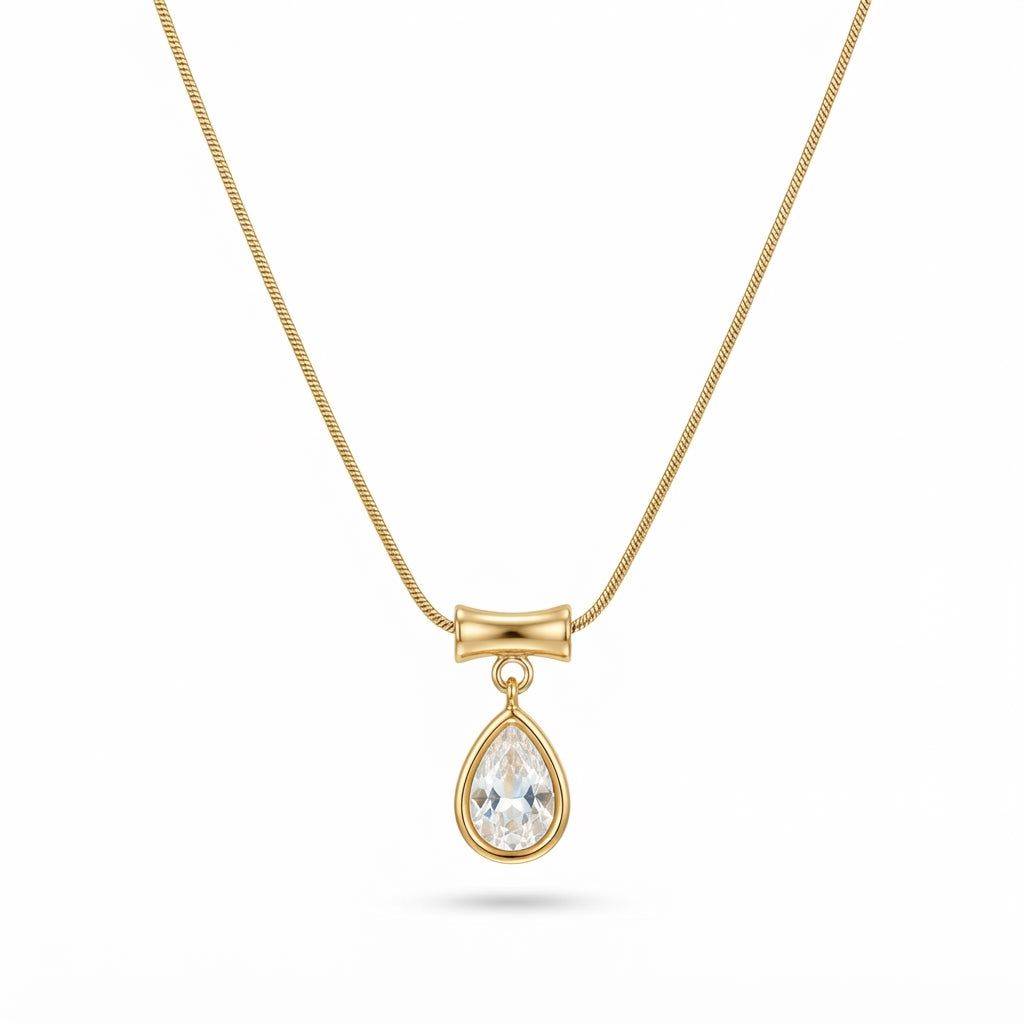 pear drop necklace
pear drop necklace for women
pendant necklace for women
gold necklace for women
