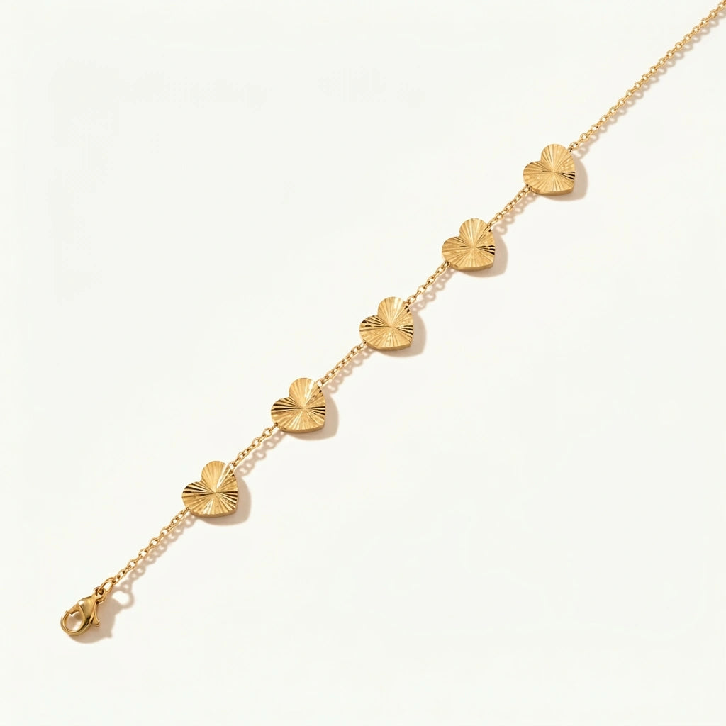 Radiant Heart Bracelet