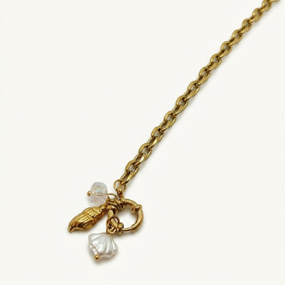 Seashell Charm Bracelet
