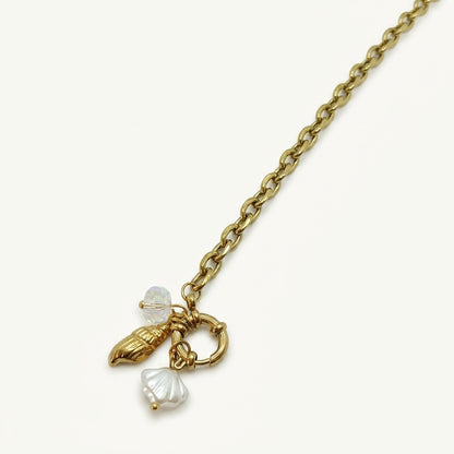 Seashell Charm Bracelet