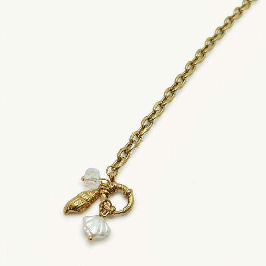 Seashell Charm Bracelet