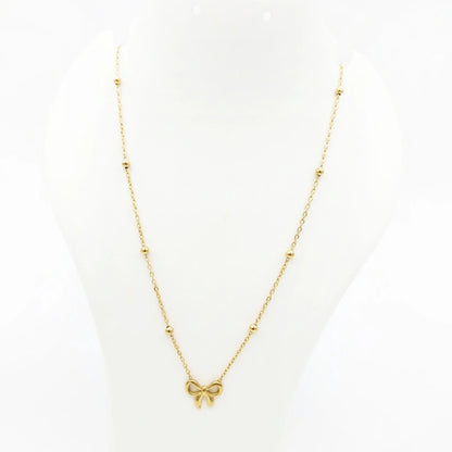 Signature Bow Necklace