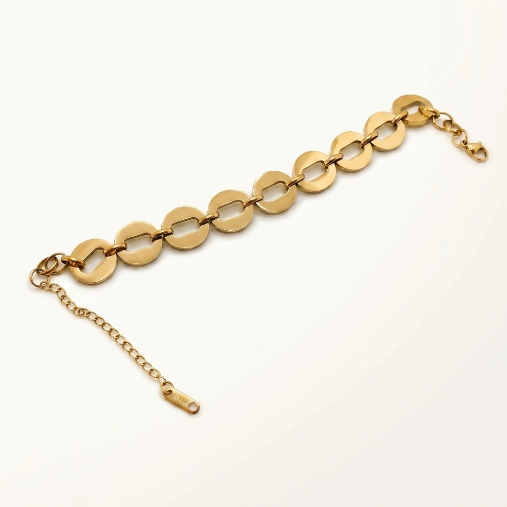 Solene Disc Bracelet