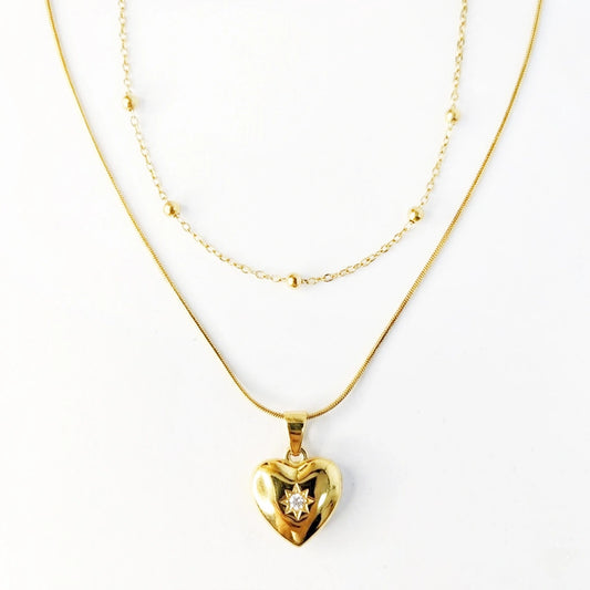 Stellar Heart Necklace