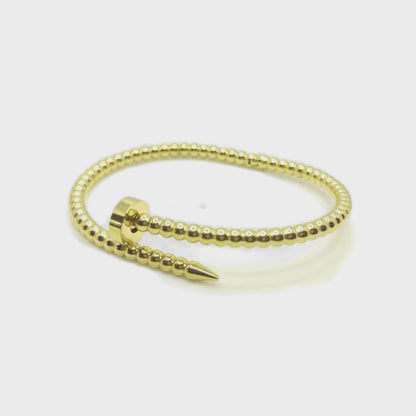 Beaded Nail Bracelet